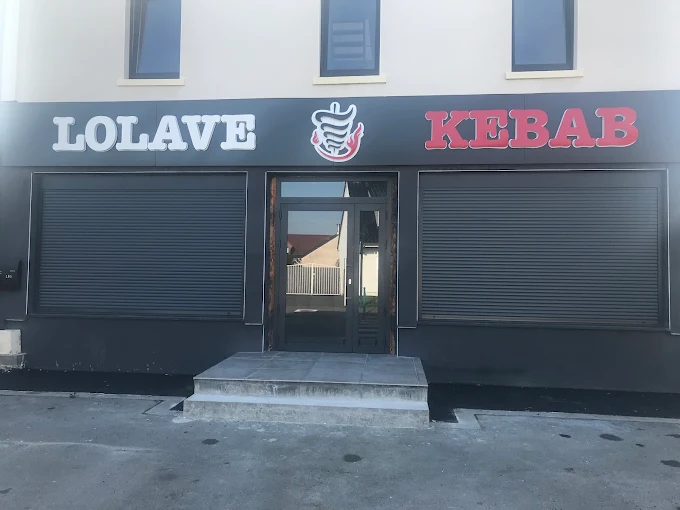 Façade et enseigne de Lolave Kebab à Billy-Berclau